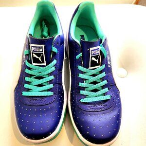 NEW Puma Shoes  Athletic Tennis Casual GV Special Women 7-7.5 Youth 5.5 Purple
